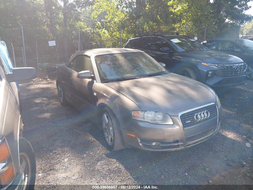 2008 Audi A4 2.0T VIN: WAUDF48H78K016159 Lot: 39606557