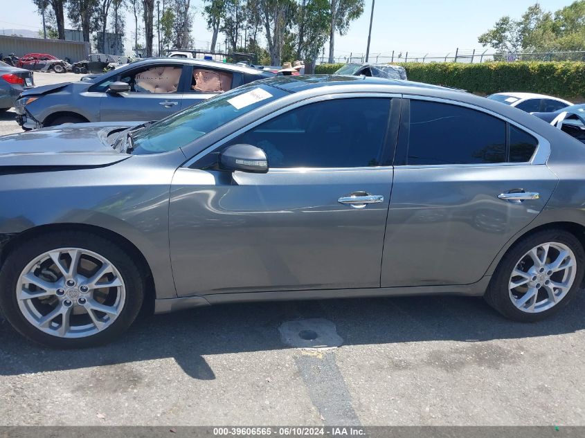 2014 Nissan Maxima 3.5 S/3.5 Sv VIN: 1N4AA5AP9EC443074 Lot: 39606565