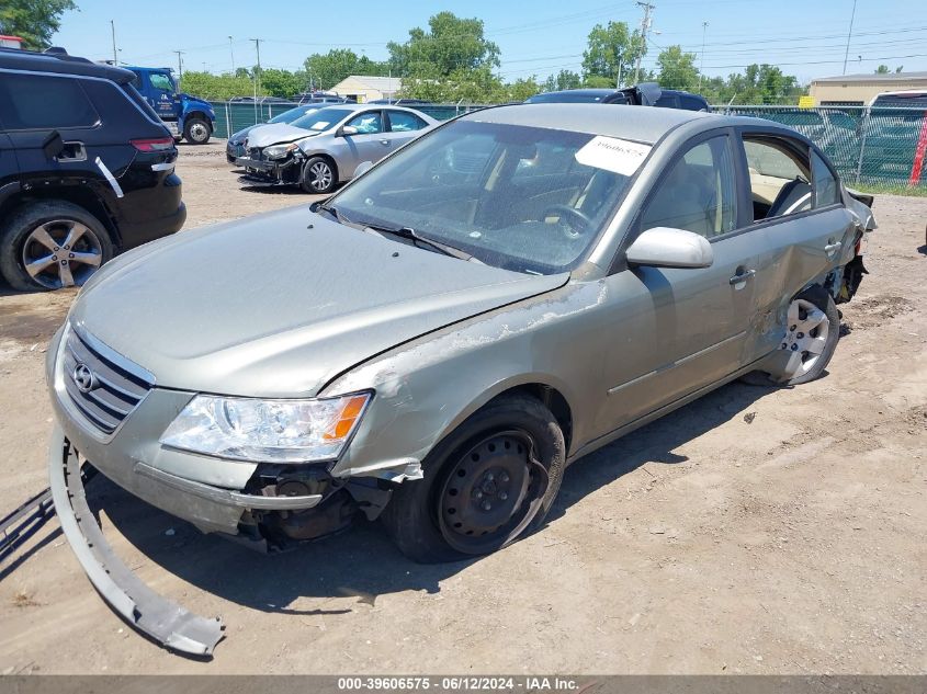 2010 Hyundai Sonata Gls VIN: 5NPET4AC8AH582527 Lot: 39606575