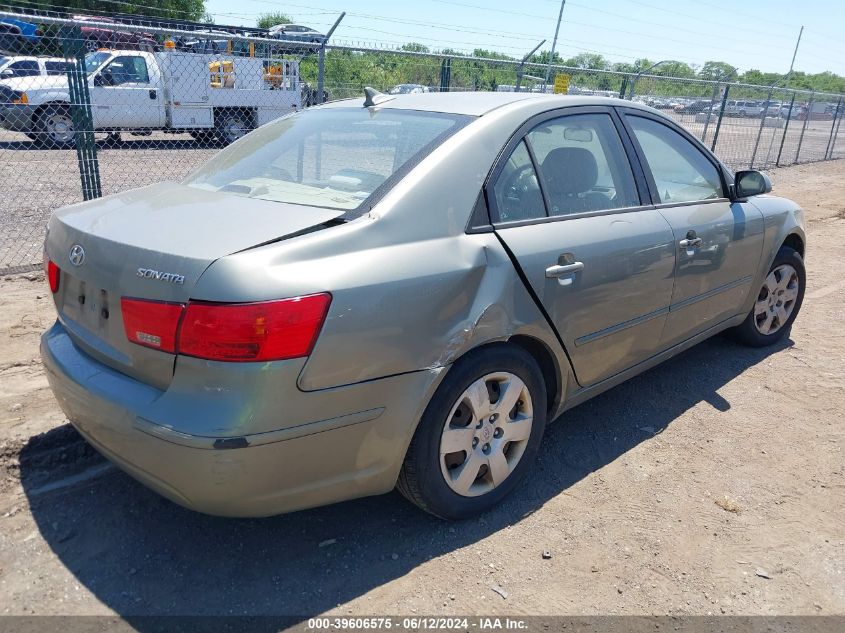 2010 Hyundai Sonata Gls VIN: 5NPET4AC8AH582527 Lot: 39606575