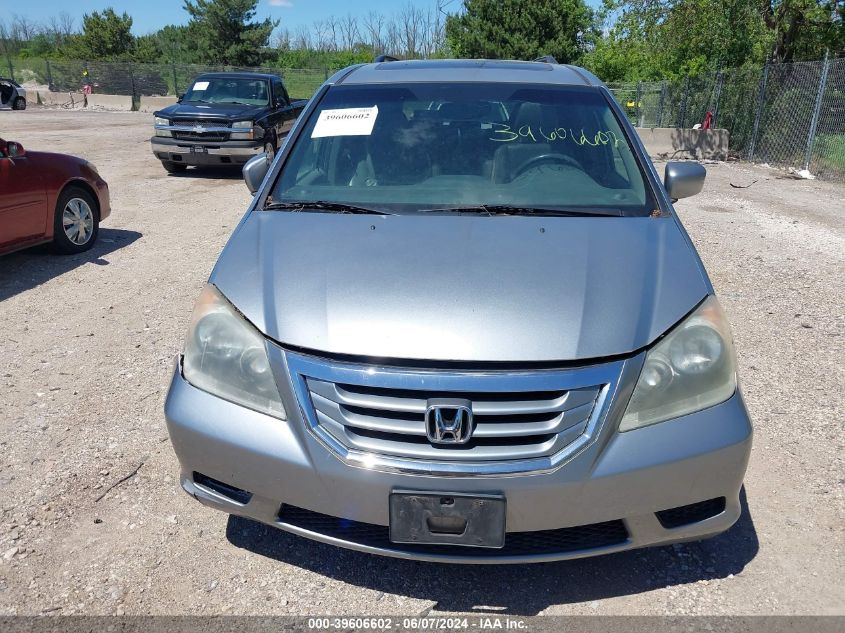 2009 Honda Odyssey Ex-L VIN: 5FNRL38789B024465 Lot: 39606602