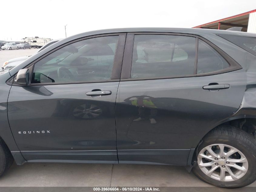 2020 Chevrolet Equinox Fwd Ls VIN: 3GNAXHEV3LS663392 Lot: 39606604