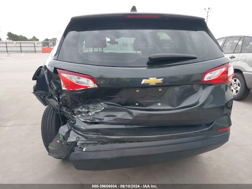 2020 Chevrolet Equinox Fwd Ls VIN: 3GNAXHEV3LS663392 Lot: 39606604