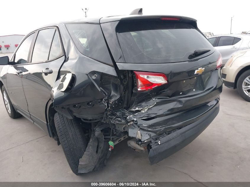 2020 Chevrolet Equinox Fwd Ls VIN: 3GNAXHEV3LS663392 Lot: 39606604