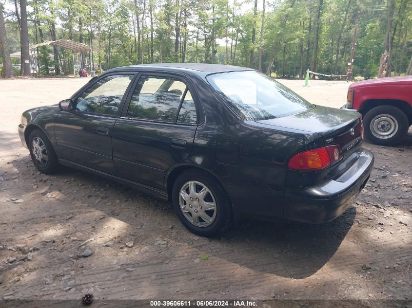 2002 Toyota Corolla S VIN: 2T1BR12E32C521249 Lot: 39606611