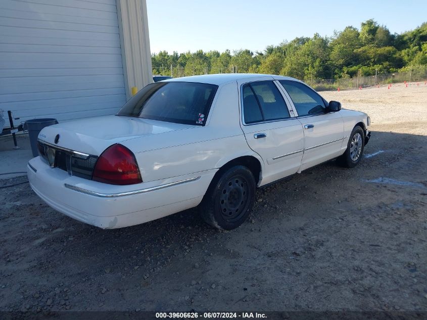 2006 Mercury Grand Marquis Gs VIN: 2MEFM74V76X619541 Lot: 39606626