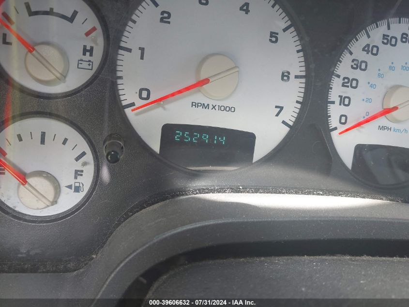 2005 Dodge Ram 1500 VIN: 1D7HA18D95J537163 Lot: 39606632