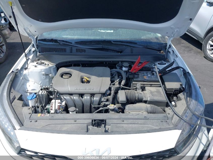 2022 Kia Forte Lxs VIN: 3KPF24AD9NE492605 Lot: 39606634