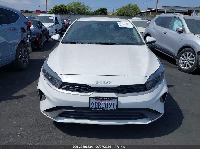 2022 Kia Forte Lxs VIN: 3KPF24AD9NE492605 Lot: 39606634