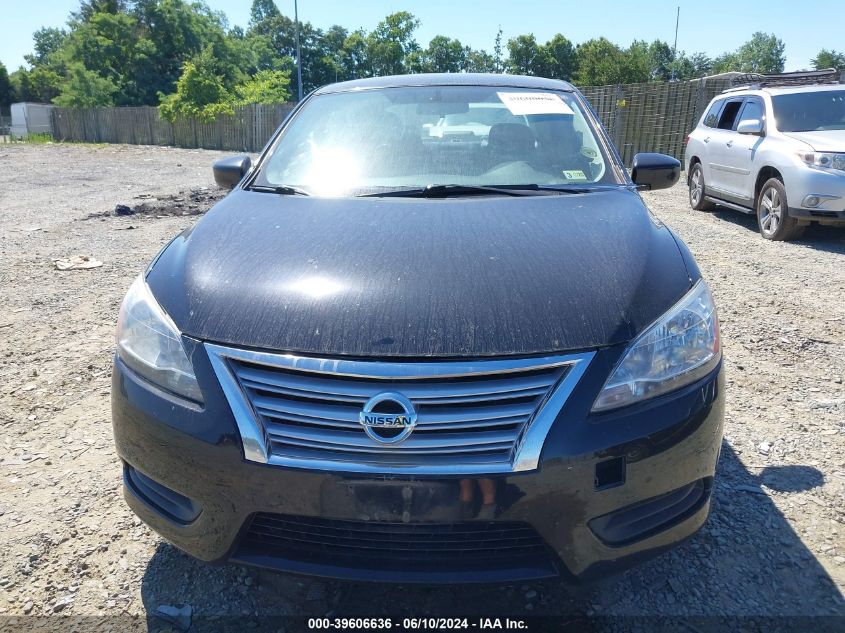 2014 Nissan Sentra Fe+ S/Fe+ Sv/S/Sl/Sr/Sv VIN: 3N1AB7AP8EL664417 Lot: 39606636