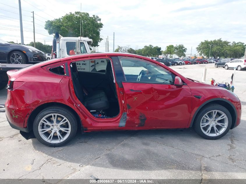 2024 TESLA MODEL Y LONG RANGE DUAL MOTOR ALL-WHEEL DRIVE - 7SAYGDEE0RA239864