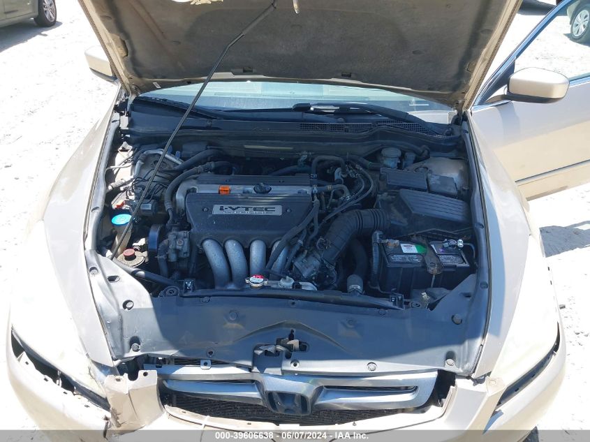 2004 Honda Accord 2.4 Lx VIN: 1HGCM55324A163011 Lot: 39606638