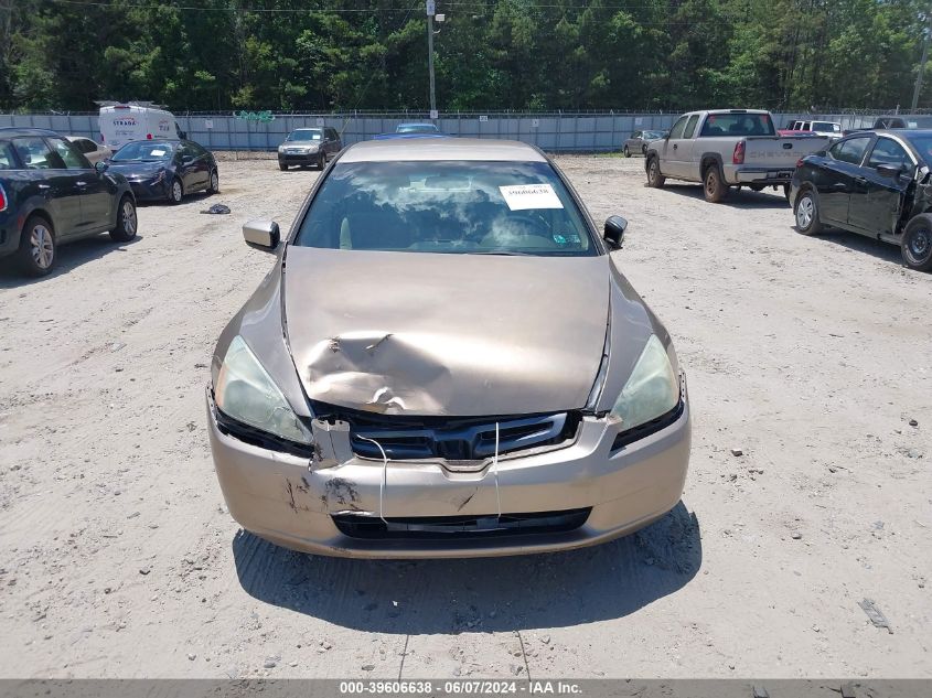 2004 Honda Accord 2.4 Lx VIN: 1HGCM55324A163011 Lot: 39606638