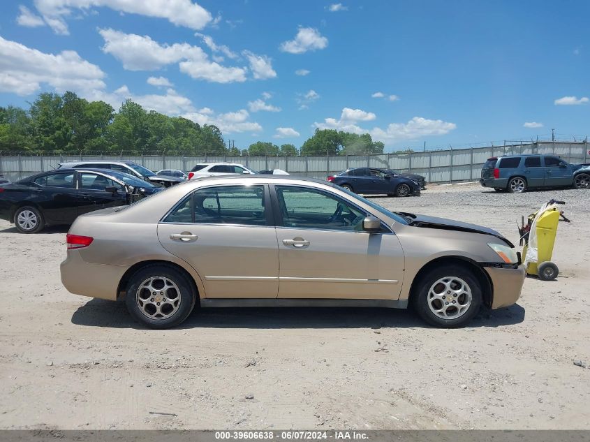 2004 Honda Accord 2.4 Lx VIN: 1HGCM55324A163011 Lot: 39606638