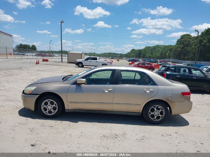2004 Honda Accord 2.4 Lx VIN: 1HGCM55324A163011 Lot: 39606638