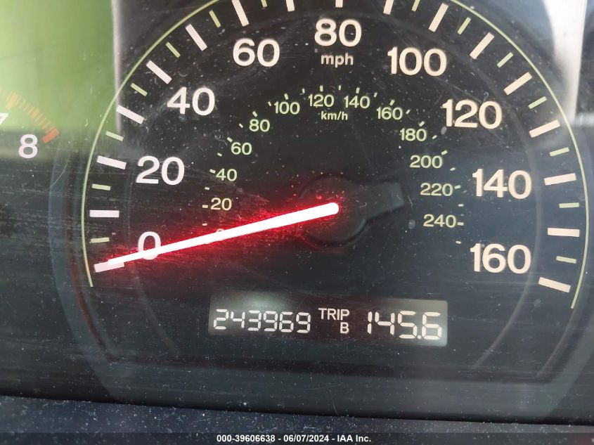 2004 Honda Accord 2.4 Lx VIN: 1HGCM55324A163011 Lot: 39606638