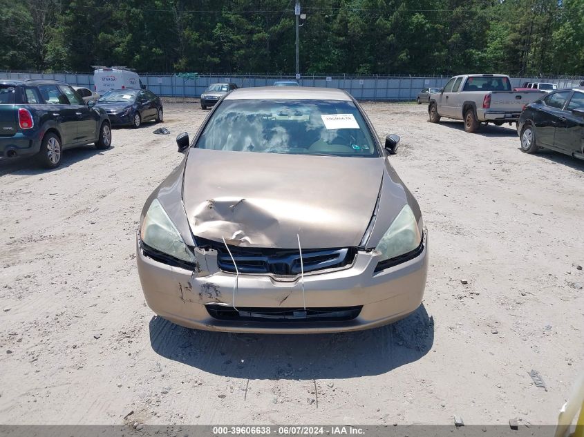 2004 Honda Accord 2.4 Lx VIN: 1HGCM55324A163011 Lot: 39606638