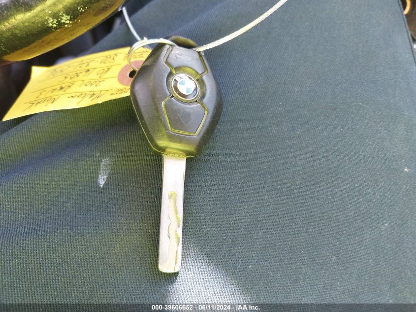 2001 BMW 325I VIN: WBAAW33491ET41868 Lot: 39606652