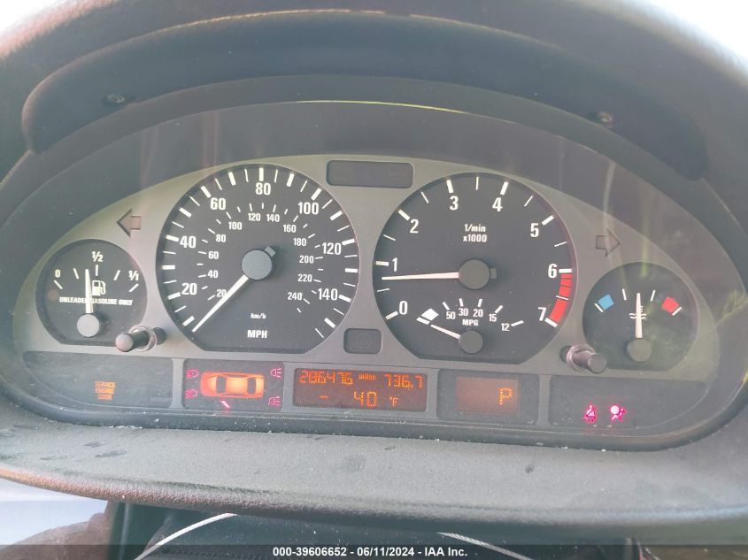 2001 BMW 325I VIN: WBAAW33491ET41868 Lot: 39606652