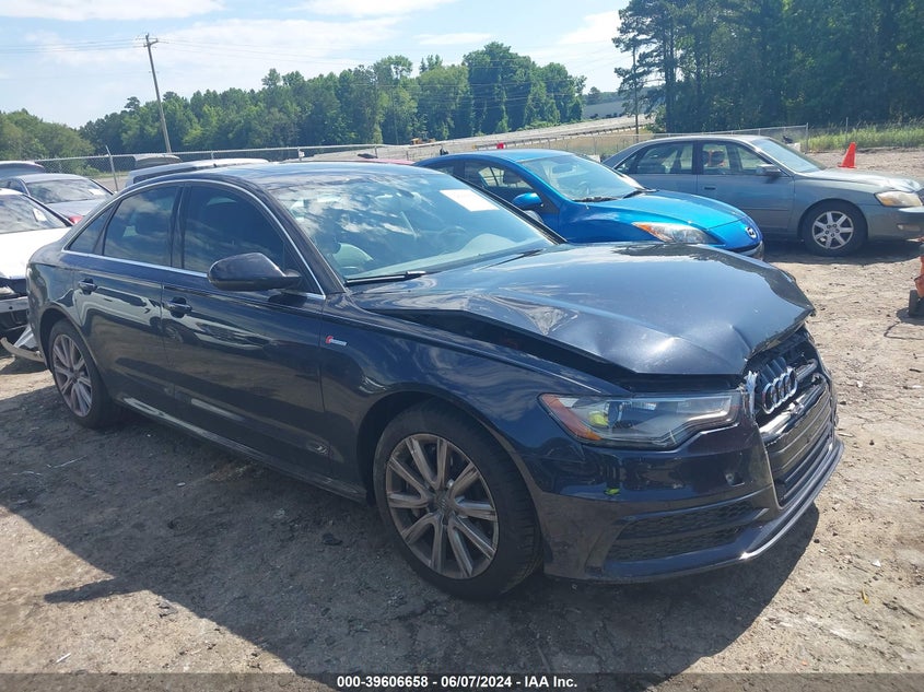 2012 Audi A6 3.0 Premium VIN: WAUHGAFC8CN177390 Lot: 39606658