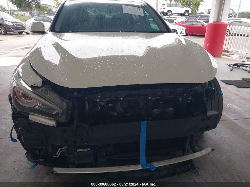 2020 Infiniti Q50 Pure/Luxe/Sport/Edition 3 VIN: JN1EV7AP0LM208262 Lot: 39606662