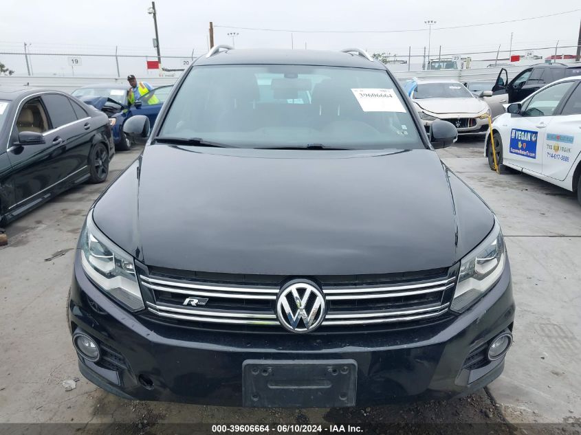 2014 Volkswagen Tiguan R-Line VIN: WVGAV3AX4EW625018 Lot: 39606664