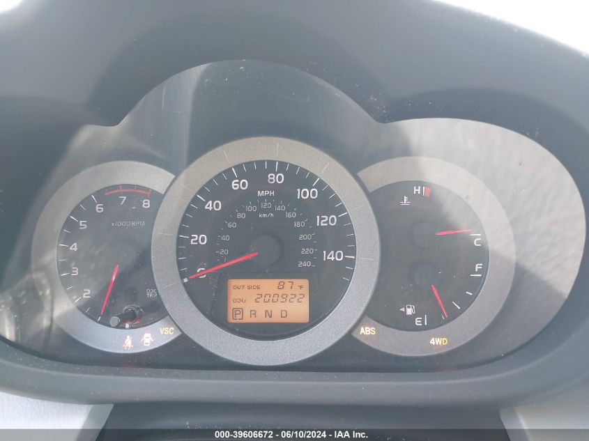 2007 Toyota Rav4 Base V6 VIN: JTMBK33V976025661 Lot: 39606672