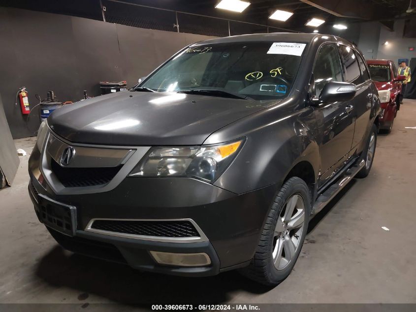 2011 Acura Mdx VIN: 2HNYD2H21BH503330 Lot: 39606673