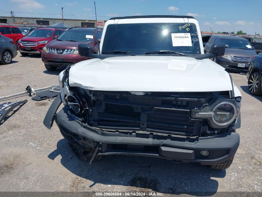 2022 Ford Bronco Big Bend VIN: 1FMEE5BPXNLB40332 Lot: 39606684