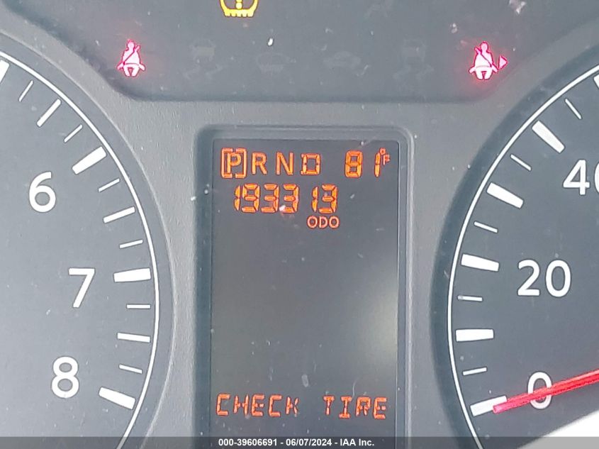 2012 Nissan Nv 1500 Nv1500 S V6 VIN: 1N6BF0KM7CN113326 Lot: 39606691