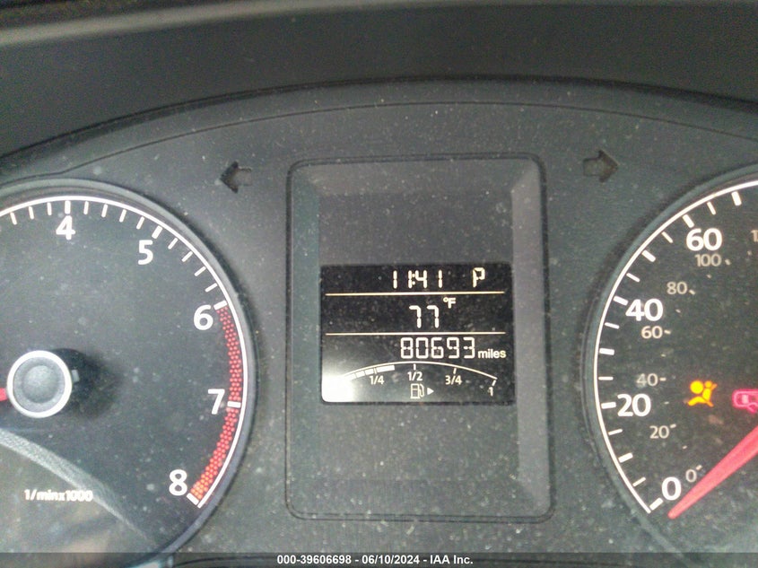 2011 Volkswagen Jetta 2.5L Se VIN: 3VWDZ7AJ4BM326565 Lot: 39606698