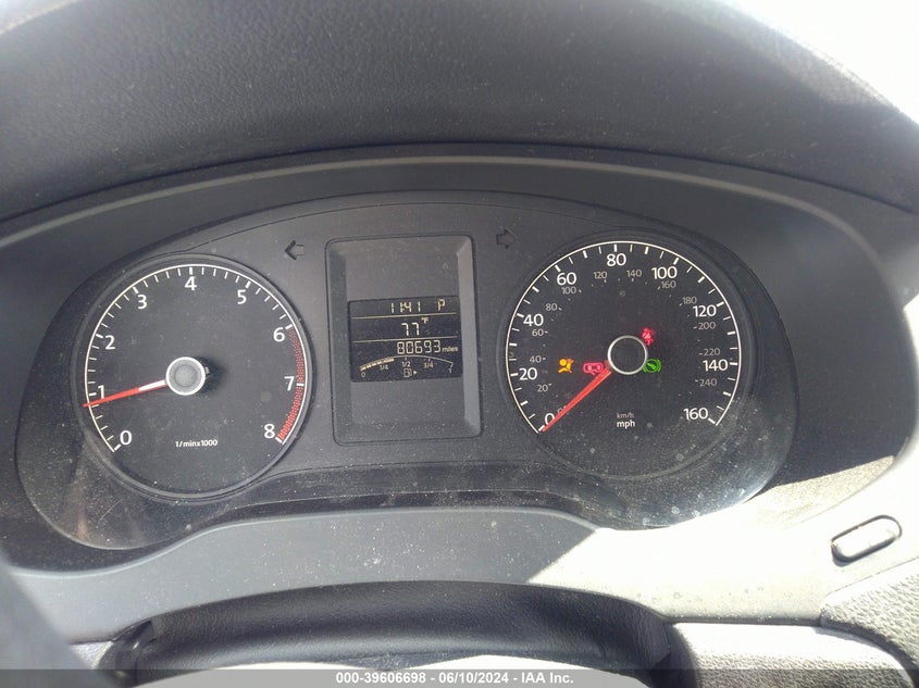 2011 Volkswagen Jetta 2.5L Se VIN: 3VWDZ7AJ4BM326565 Lot: 39606698