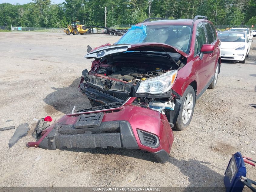 2014 Subaru Forester 2.5I Premium VIN: JF2SJAEC0EH523012 Lot: 39606711