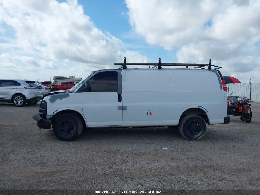 2007 Chevrolet Express Work Van VIN: 1GCGG25V771110963 Lot: 39606733