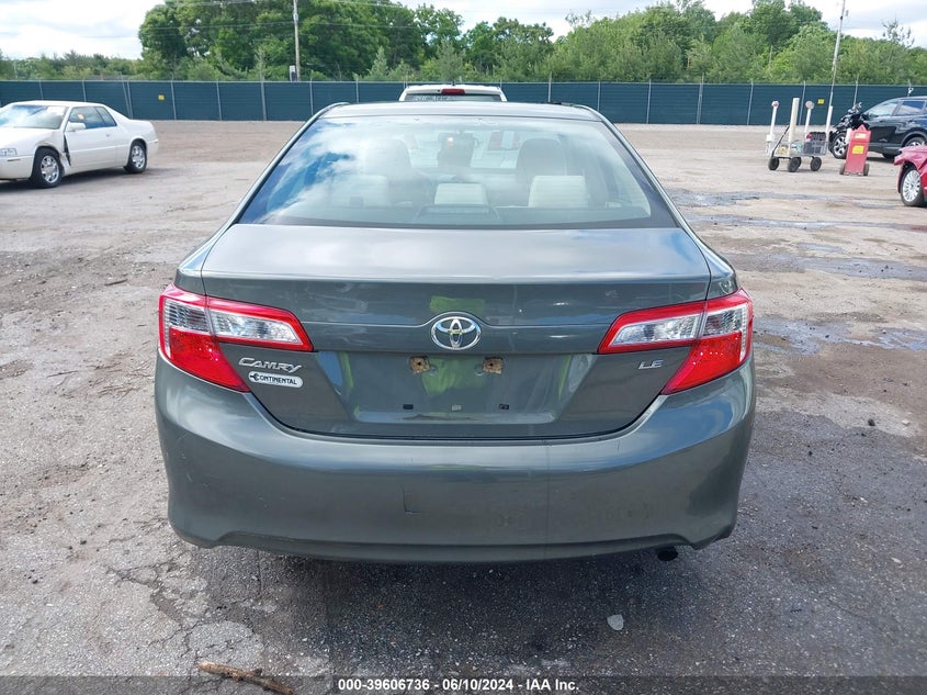 2014 Toyota Camry Le VIN: 4T4BF1FK0ER355564 Lot: 39606736