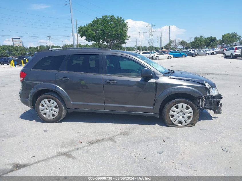 2017 Dodge Journey Se VIN: 3C4PDCAB0HT607664 Lot: 39606738