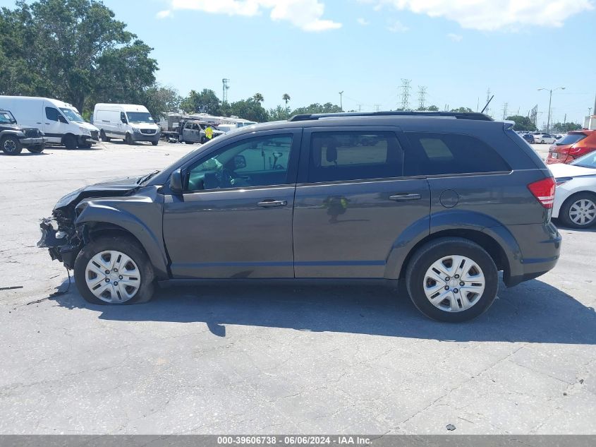 2017 Dodge Journey Se VIN: 3C4PDCAB0HT607664 Lot: 39606738