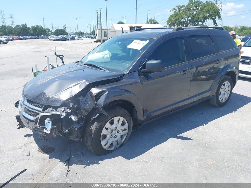 VIN 3C4PDCAB0HT607664 2017 DODGE JOURNEY SE