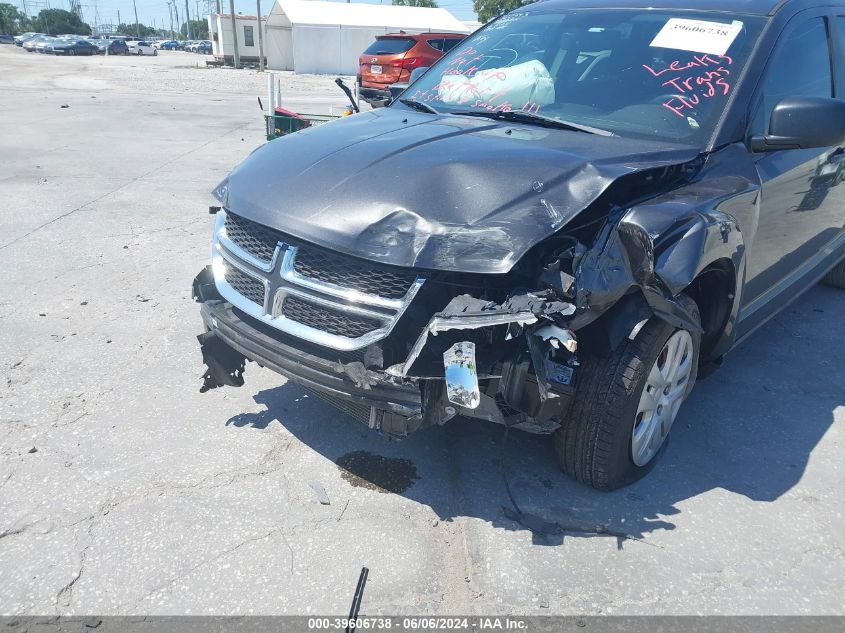 2017 Dodge Journey Se VIN: 3C4PDCAB0HT607664 Lot: 39606738