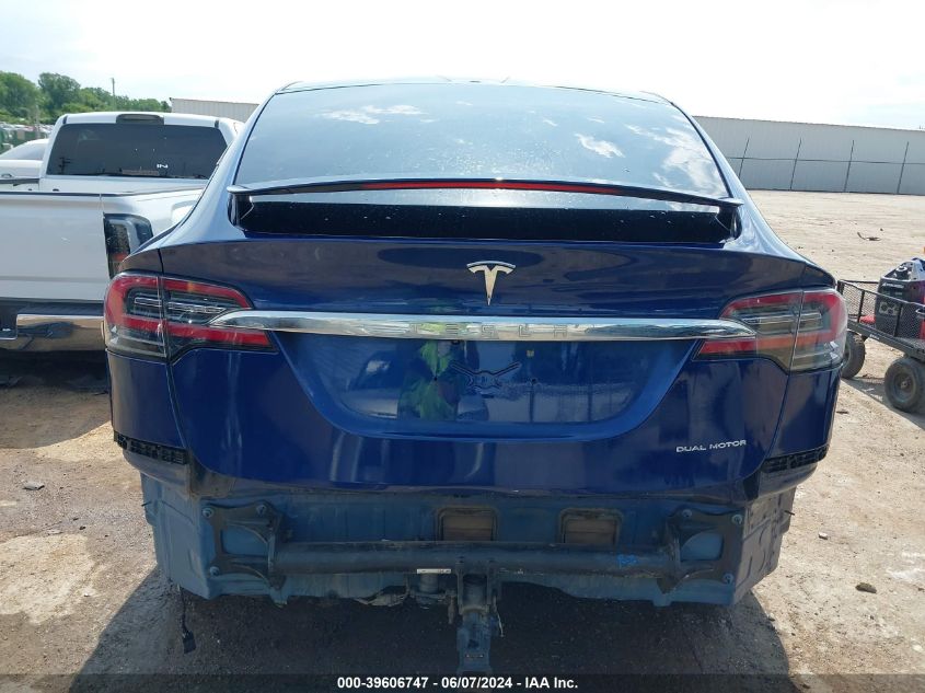 2019 Tesla Model X 100D/75D/Long Range VIN: 5YJXCBE28KF203265 Lot: 39606747