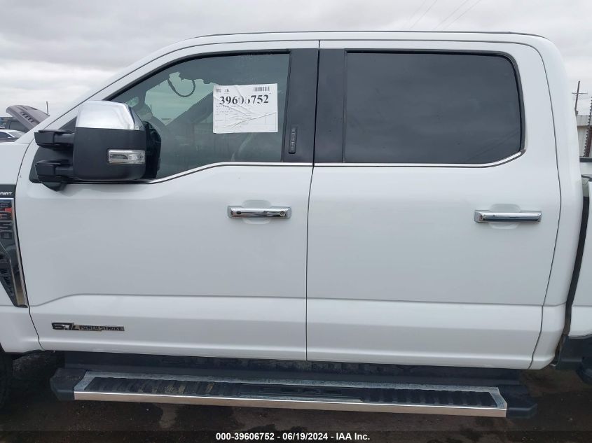 2023 Ford F-350 Lariat VIN: 1FT8W3BT2PEC55871 Lot: 39606752