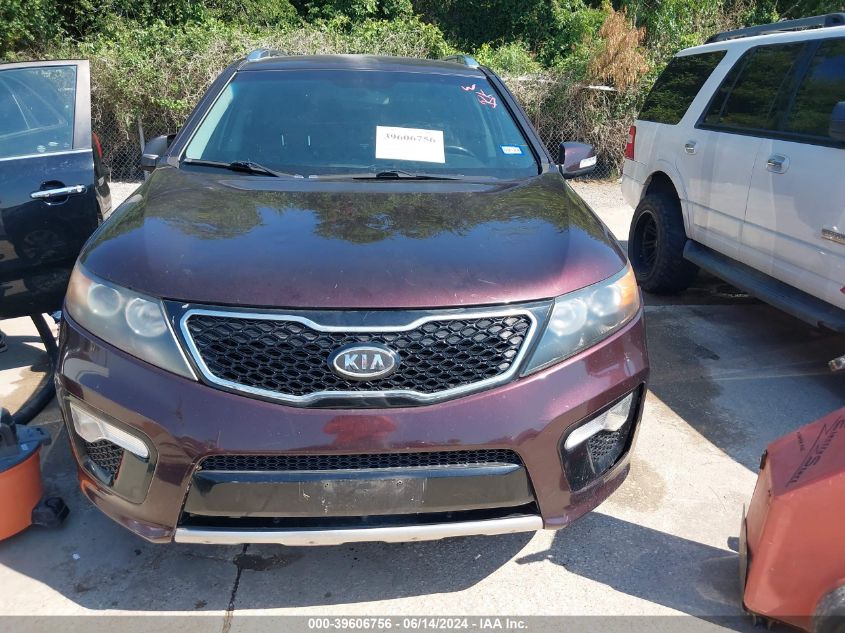 2012 Kia Sorento Sx V6 VIN: 5XYKW4A28CG207698 Lot: 39606756