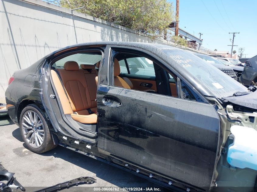 2023 BMW 330I VIN: 3MW69FF02P8D76156 Lot: 39606762