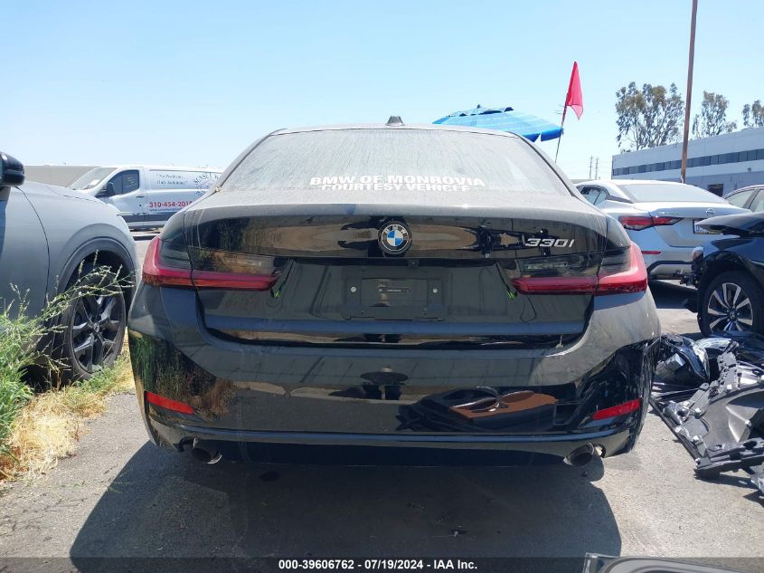 2023 BMW 330I VIN: 3MW69FF02P8D76156 Lot: 39606762