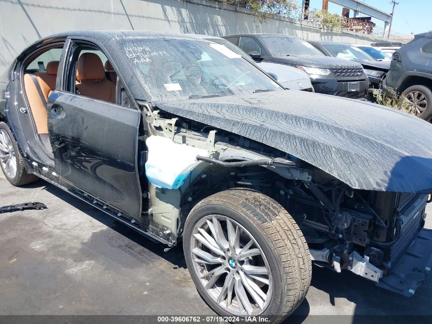 2023 BMW 330I VIN: 3MW69FF02P8D76156 Lot: 39606762