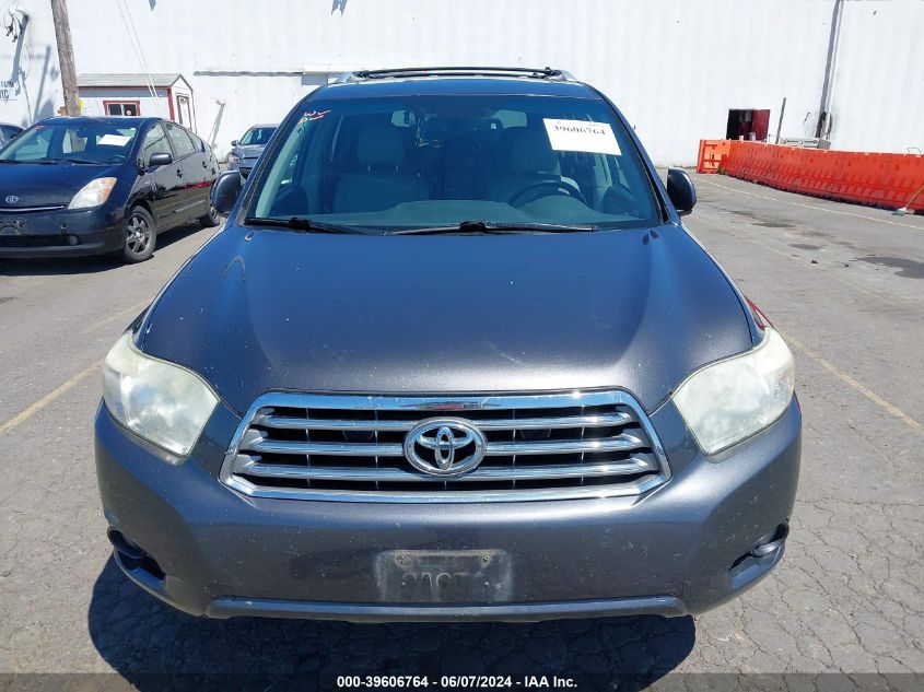 2009 Toyota Highlander Limited VIN: JTEES42A692116877 Lot: 39606764