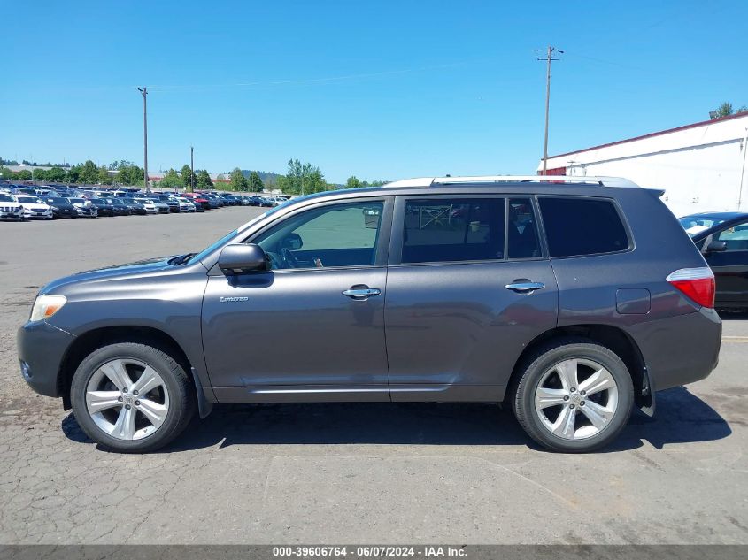 2009 Toyota Highlander Limited VIN: JTEES42A692116877 Lot: 39606764