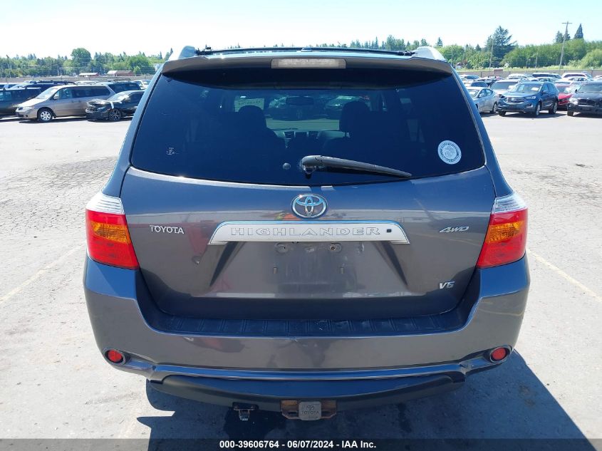 2009 Toyota Highlander Limited VIN: JTEES42A692116877 Lot: 39606764