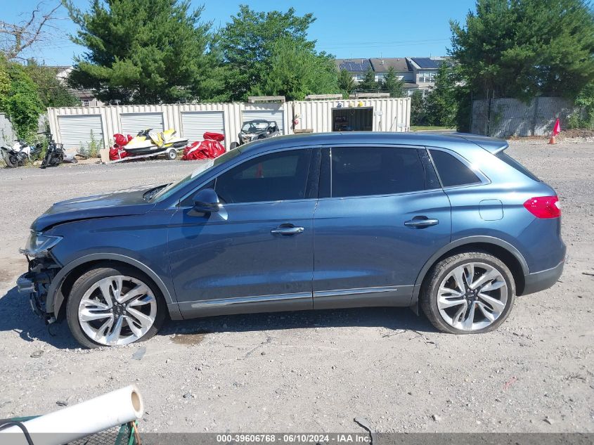 2018 Lincoln Mkx Reserve VIN: 2LMPJ8LP4JBL29996 Lot: 39606768