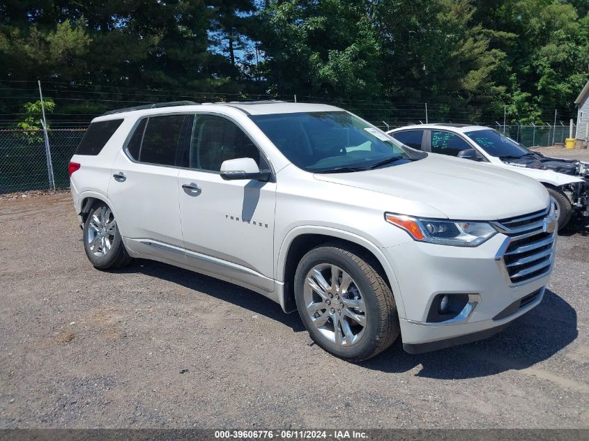 2021 Chevrolet Traverse Awd High Country VIN: 1GNEVNKW7MJ234343 Lot: 39606776